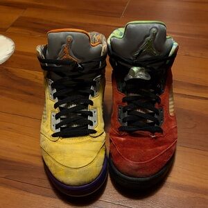 Nike Air Jordan 5 Retro 'What The' Men's Size 13 Sneakers CZ5725-700
